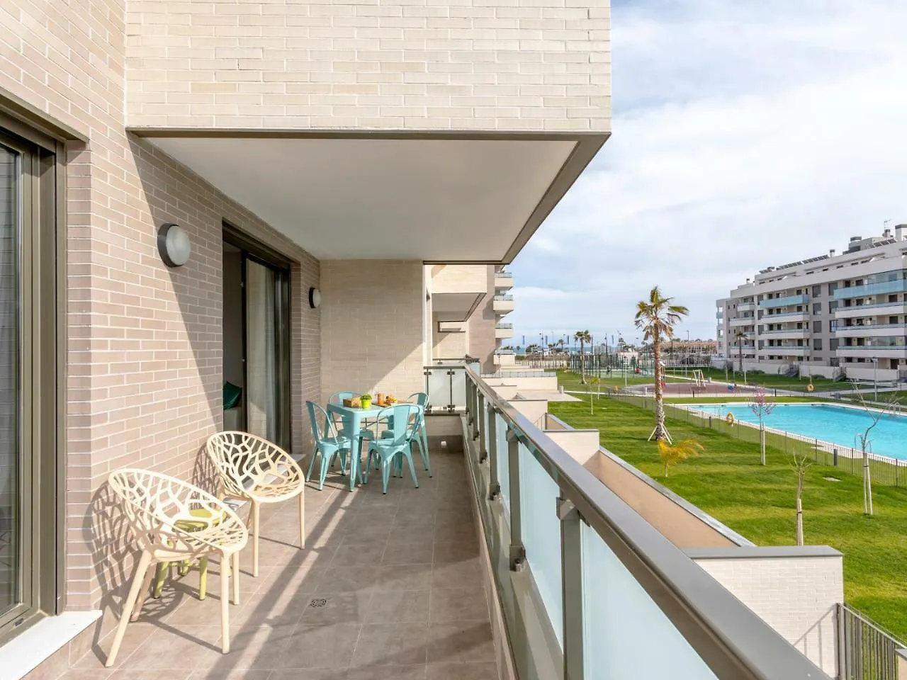 Malaga Los Alamos Beach Lägenhet Torremolinos Spanien
